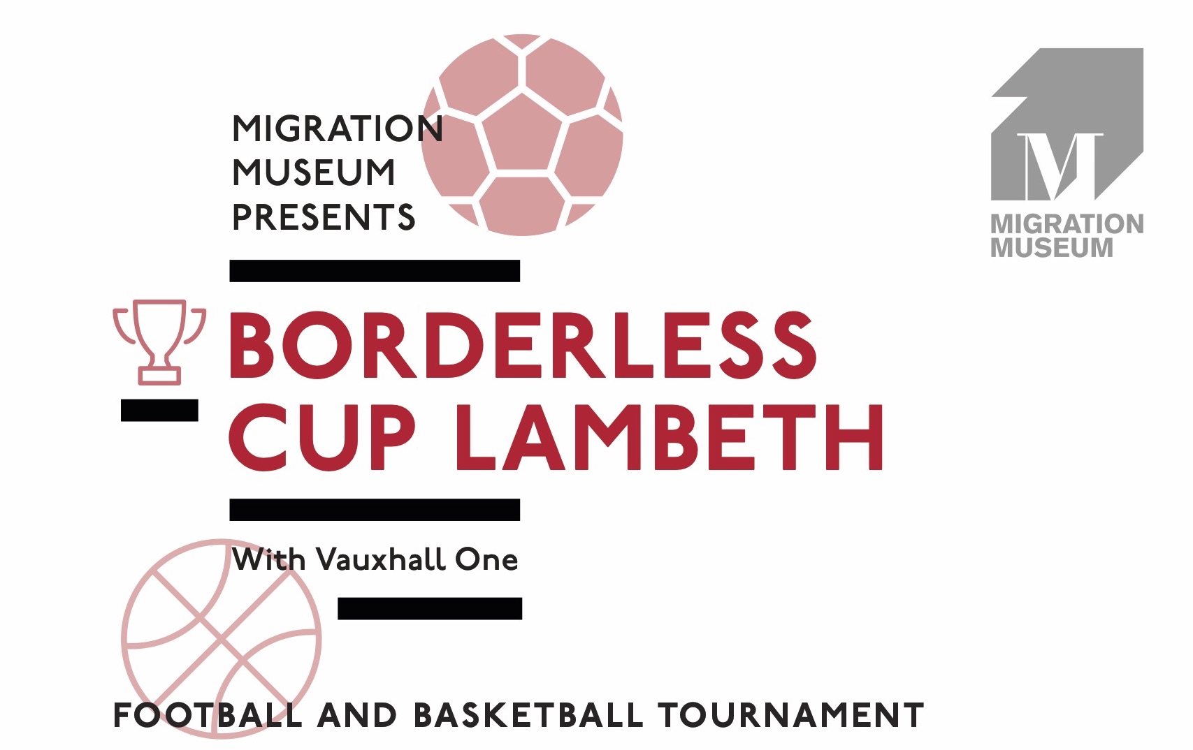Borderless Cup Lambeth – football and basketball tournament