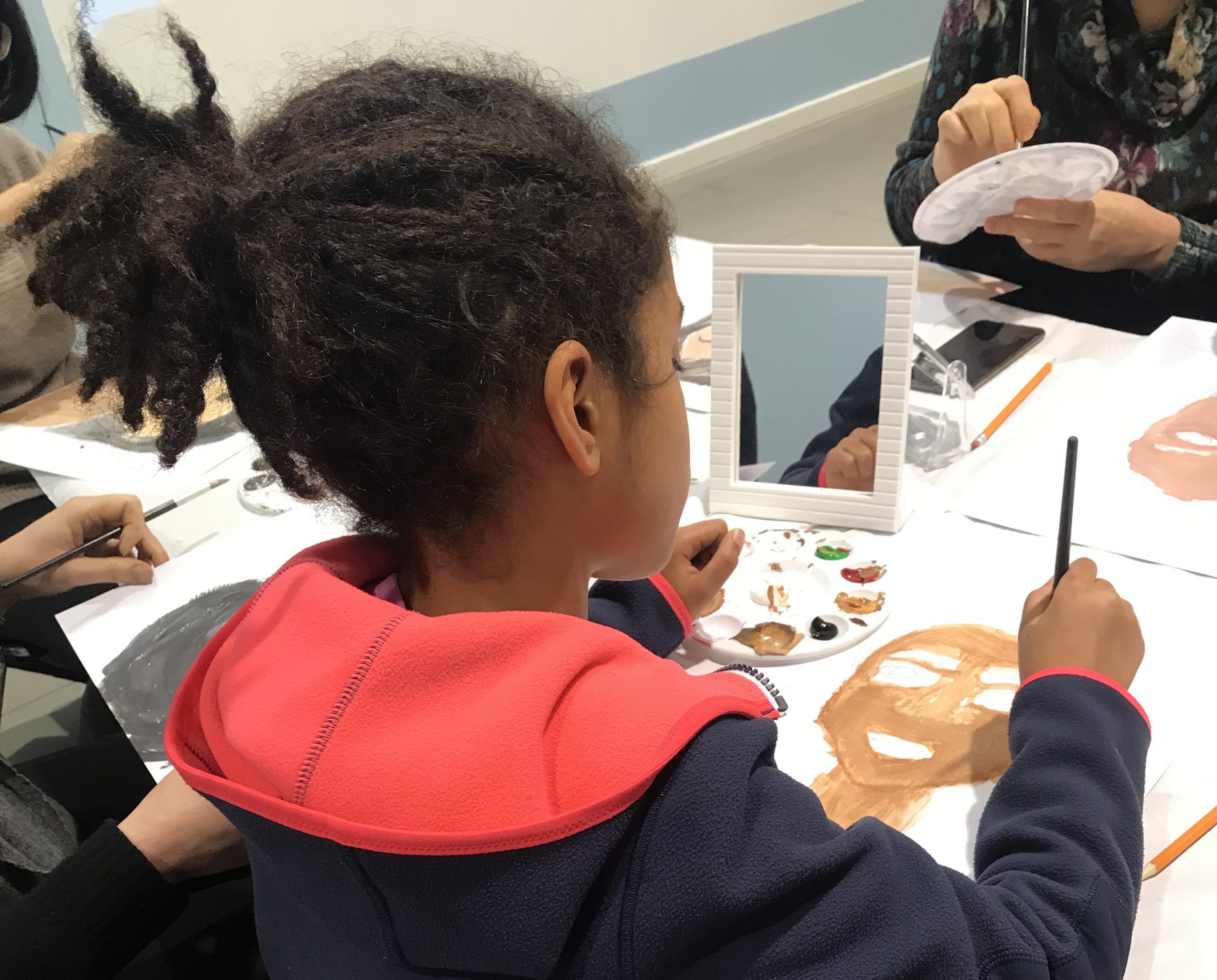 Flesh Colour – self-portrait workshop for Lewisham Borough of Culture Day One