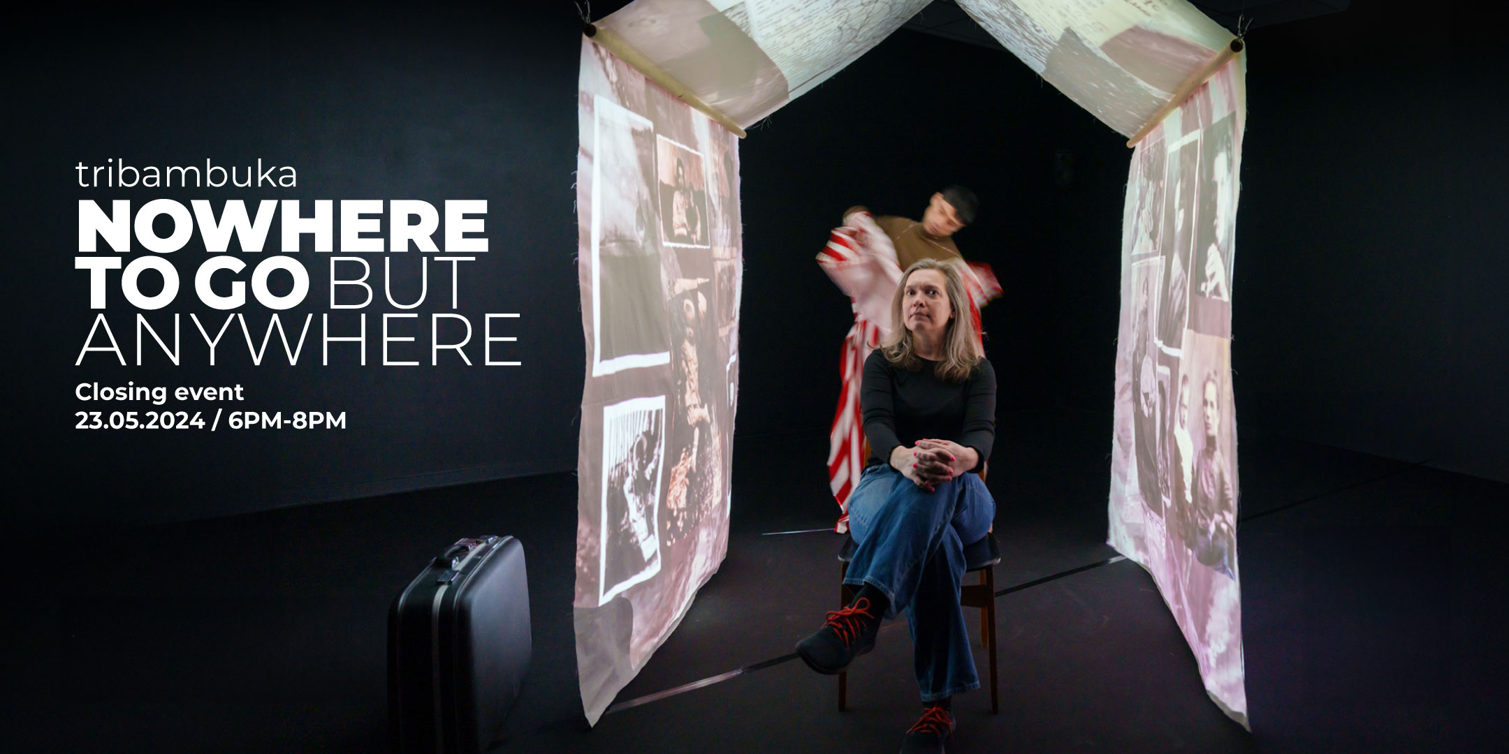 Closing Event for Tribambuka’s solo show Nowhere to Go But Anywhere